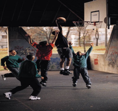 kids basketball game